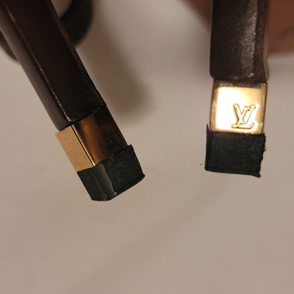 Louis Vuitton Brown Damier Women's Shoes Size 35.5 - Picture 11 of 16